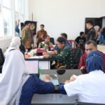 BPN Mesuji Gelar Kegiatan PKG Bersama UPTD Puskesmas Brabasan