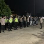 Tim Siaga Kompi Regu II Polres Mesuji Melakukan Patroli KRYD Serta Razia Kendaraan