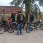 Anggota Polsek Mesuji Timur Bubarkan Aksi Balap Liar